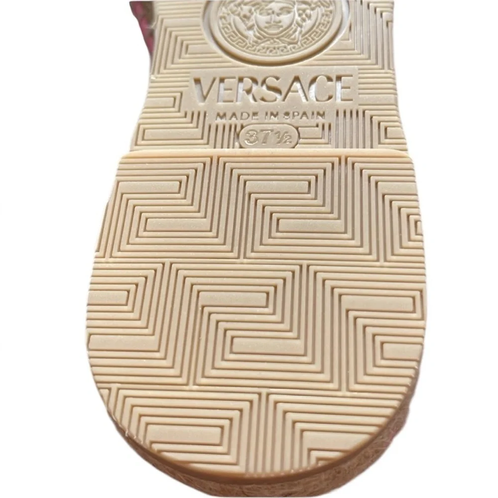 Versace Allover Logo espadrilles 7.5